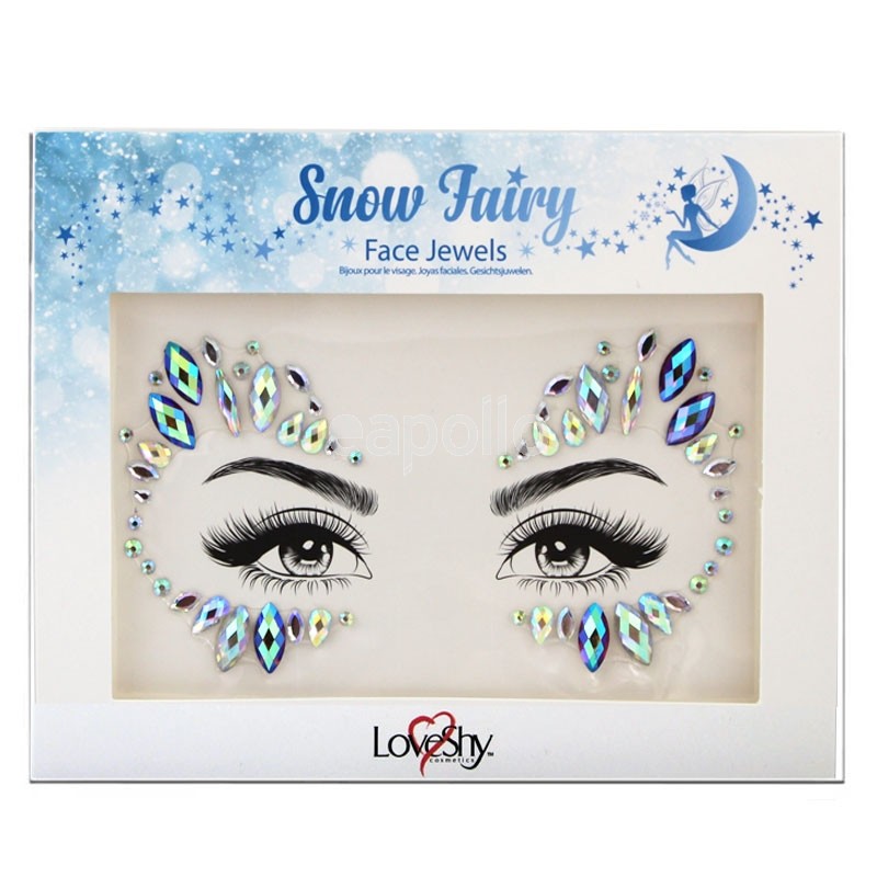 Festival Face Jewels -Snow Fairy